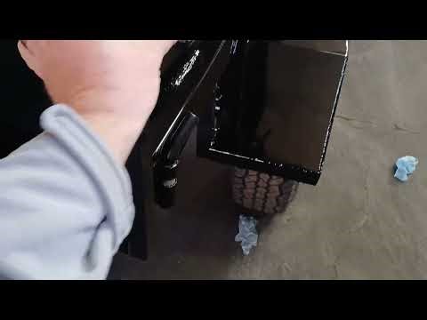 Custom off-road dump trailer