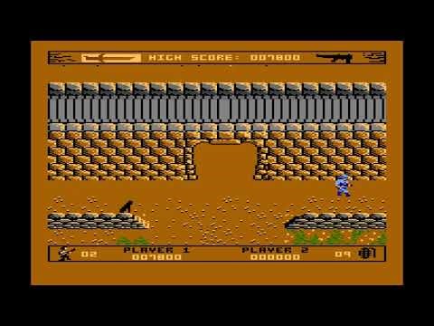 game_on_Commando - Atari 8-bit - Capcom - 1985