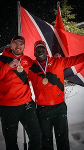 6th place in a snowy Lake Placid! ❄️🏅🇹🇹 Shak and Axel took on Lake Placid in the 2-man and walked away with an extended podium of 6th place. It all adds to this season's medal haul! 🏅 24hrs after @de_aundre_john and Axel narrowly missed out, with 7th place. 🤏🏼 Both of these results are good for the team, this is arguably the most technical track in the world, and most of the field has extensive experience here. We haven't completed here since our Olympic Campaign in 2021. So, to be in the 