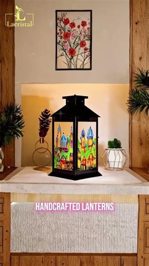 December Glow: Handcrafted Lanterns That Warm Every Corner ✨🕯️ #HomeDecor #WinterVibes