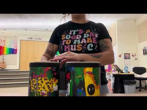 How to play the Bongos