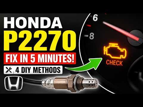 P2270 O2 Sensor Fix | Save $500+ With This Simple Method