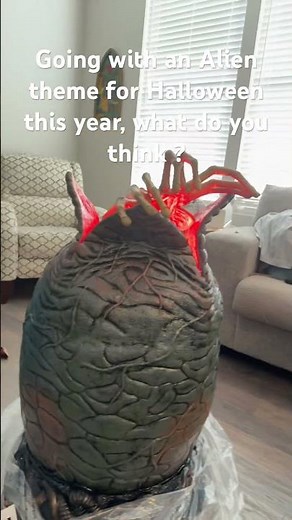 Alien Face hugger egg for Halloween 2026
