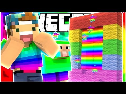 A PORTAL TO THE RAINBOW WORLD! | THE 8 PORTALS (Minecraft Map) #3