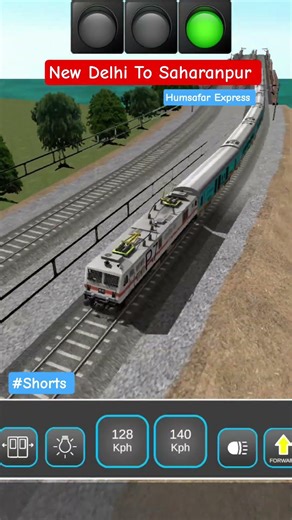 New Delhi To Saharanpur Humsafar Express Full Video On This Channel #shorts