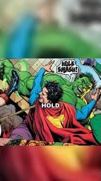 Superman Finally Broke The Hulk… Without Throwing A Single Punch #comics #DCComics #Superman #shorts