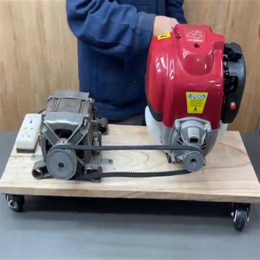 I made 220v electricity from old washing machine motor! You will be shocked #fblifestyle #generator #electricity #viral #lifestyle | Amari Porter