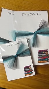 Personalized Teacher Notepad: Book Lover Gift, Custom Stationery - Etsy