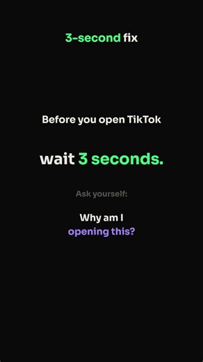 3 Seconds Is All It Takes to Break the Cycle #ScreenTime #TikTok