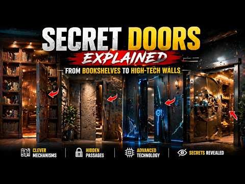 Secret Doors Explained: From Bookshelves to High-Tech Walls