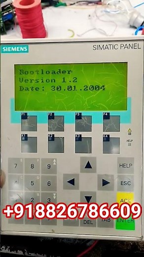 siemens simatic panel HMI screen...