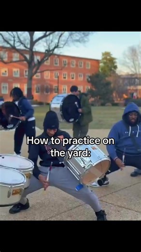 Howard University Drumline Practice Techniques