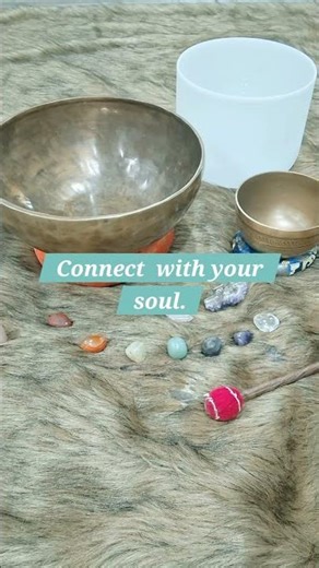 Connect with your soul# #healingfrequency#soundhealing#