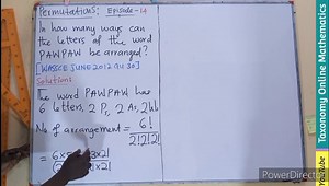 Permutations Made Easy - Mastering the PAWPAW Puzzle | Episode 14 #followersシ゚ #highlights #highlights2024シ゚ #PERMUTATIONS #SPSCAmbassador #21stdigiskillz #taxonomyonlinemathematics | Taxonomy online mathematics