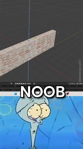 Blender Beginners vs Pro part-11 #blender3d