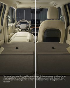 Trænger du til en miniferie? 🤩 I den nye INSTER kan du lægge alle sæder helt ned, så der er plads til f.eks. en enkeltmands-luftmadras, så du kan få lidt luftforandring. | Hyundai Danmark