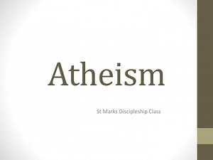 Atheism - SlideServe