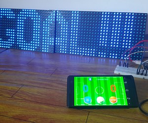Score Board Project With P10 LED Display Using DMD