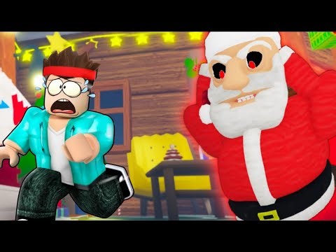 Escape EVIL SANTA CLAUS Obby! | Christmas in Roblox