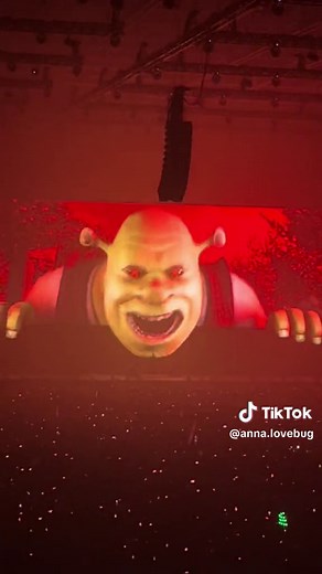 Excision shrek visual night 2 Thunderdome 😈🤪 #thunderdome2024 #thunderdomeday2 #shrek #shrekrave #rave