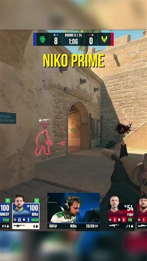 NiKo's Incredible Ace in CS2 Gameplay