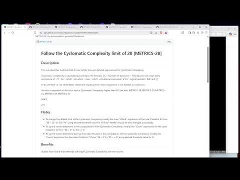 C/C++ Cyclomatic Complexity Measurement