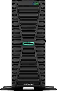 Hewlett Packard Enterprise ProLiant ML350 Gen11 Tower Server w/one Intel Xeon Silver 4410Y Processor, 2.0GHz 12‑core 1P 64GB‑R MR408i‑o 8SFF 2x480GB SSD 2x800W RPS (HPE Smart Choice P69310-005)