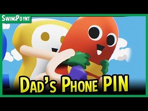 Unlock Dad's Phone with PIN - The Awesome Adventures of Captain Spirit - Play Hawt Dawg Man Game