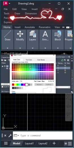 AutoCAD Layers Mastery in 30 Seconds Wall, Door & Window Like a Pro 🔥 #Shorts