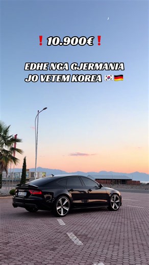 068 803 4058 ▪️ SHITET Audi A7 Quattro 🇩🇪🔥 ▪️ Modeli: Audi A7 S-Line ▪️ Viti: 2011 ▪️ Motorri: 3.0 TDI V6 ▪️ Karburanti: Nafte ▪️ Transmetuesi: Automatic S-Tronic ▪️ Kilometrat: 265.000 km originale Garanci 100% ▪️ Opsione: - Look RS7 - Targa 111 - 1.000€ vlere - Disqe goma sapo blera 100% te reja me vler 1.500€ - Taksa Kulalidim i sapo paguar per 2 Vite - Makina do vetem shofer nk egziston asnje problem te makina, telefonata serioze jo ndrrime…. ✔️ Quattro 4x4 ✔️ S-Line paket ✔️ Navi i madh 