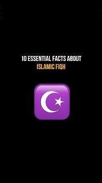 Understanding Fiqh in Islam (10 Powerful Points) #shorts #fiqh