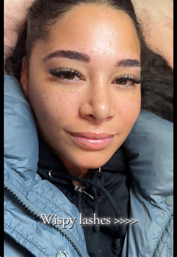 Wispy lashes are forever my favorite 🤍 #queenslashtech #nyclashtech #queenny #wispylashesnyc