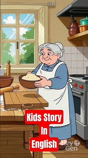 The Gingerbread Man 🍪 | Bedtime Story for Kids in English | Fun Animated Story for Kids