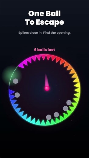 1 ball vs 45 spikes
