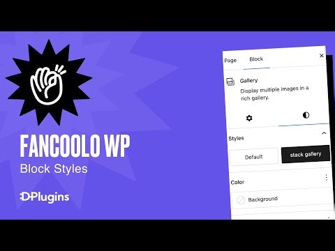 Create Custom Gutenberg Block Styles with FanCoolo WP