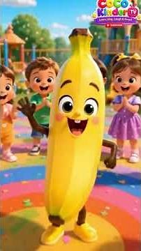 Banana Song for Kids 🍌 | Learn Fruits | Nursery Rhymes