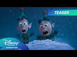 Prep & Landing- The Snowball Protocol Teaser ❄️ - @disneychannelanimation