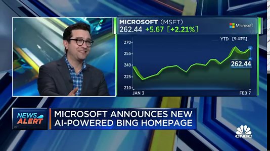 Microsoft announces new AI-powered Bing homepage