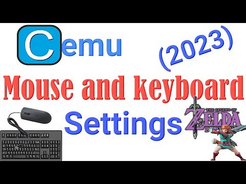 Cemu with mouse and keyboard Settings for The Legend of Zelda Breath of the Wild