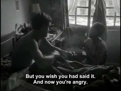 Breathless (1960) Hotel Scene - Jean Seberg / Jean-Paul Belmondo