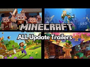 Evolution of Minecraft Animated Trailers (2021-2025) @minecraft