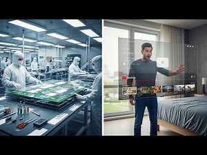 Inside the Transparent TV Factory: How Next-Gen Invisible Screens Are Made (Full ASMR Process)