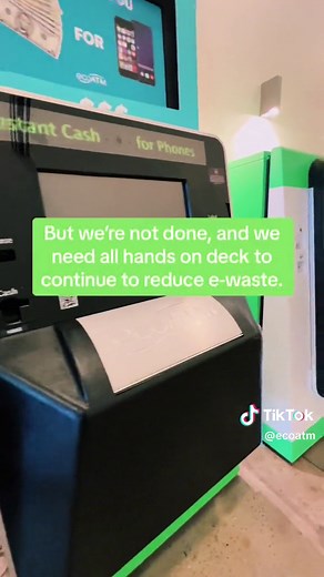 Yep, we’re legit. And we’re here to help you do right by the planet, one recycled device at a time. Have a question about #ecoATM ? We’re happy to answer! Comment below. 💚 #fyp #recycling #reducereuserecycle #sustainability #usedphone #smartphone #iphone #galaxy #apple #android #ewaste #electronicwaste