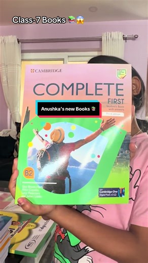 Anushka's New Books for New Grade!