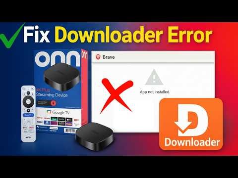 🔴THE END OF SIDELOADING? Fix the New "App Blocked" Error Fast! #onn4kpro #downloaderapp