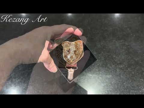 Border Collie Bespoke Ring Clip