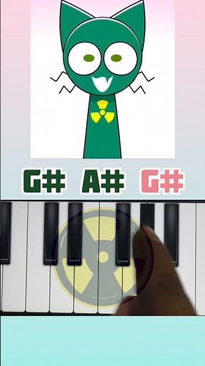 Sprunki tox pyramixed phase 2 piano tutorial #sprunki #pyramixed