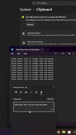 Do you know this clipboard feature? #windows #windowstips #quicktips #tips