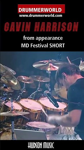 Gavin Harrison: SHORT Drum Solo from MD Festival - #gavinharrison #drummerworld