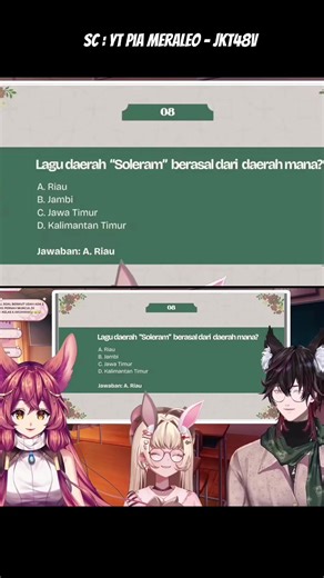 udah salah ngegas lagi #piameraleojkt48v #jkt48v #seliaaisnith #gingitsunegehenna #seninsekolahjkt48v